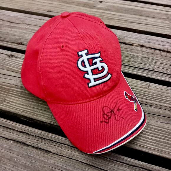 Autographed Mark McGwire Baseball Cap JSA COA Vintage St Louis Cardinals Hat TEI - Picture 4 of 11
